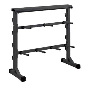 JK Fitness RMDB Rastrelliera Porta Dischi, Manubri e Bilancieri