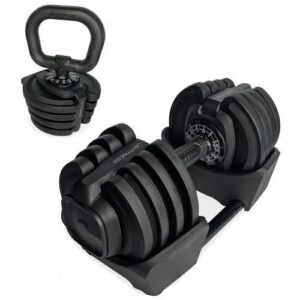 MS18J JK Fitness Manubrio a Carico Variabile da 1,5 a 18 kg